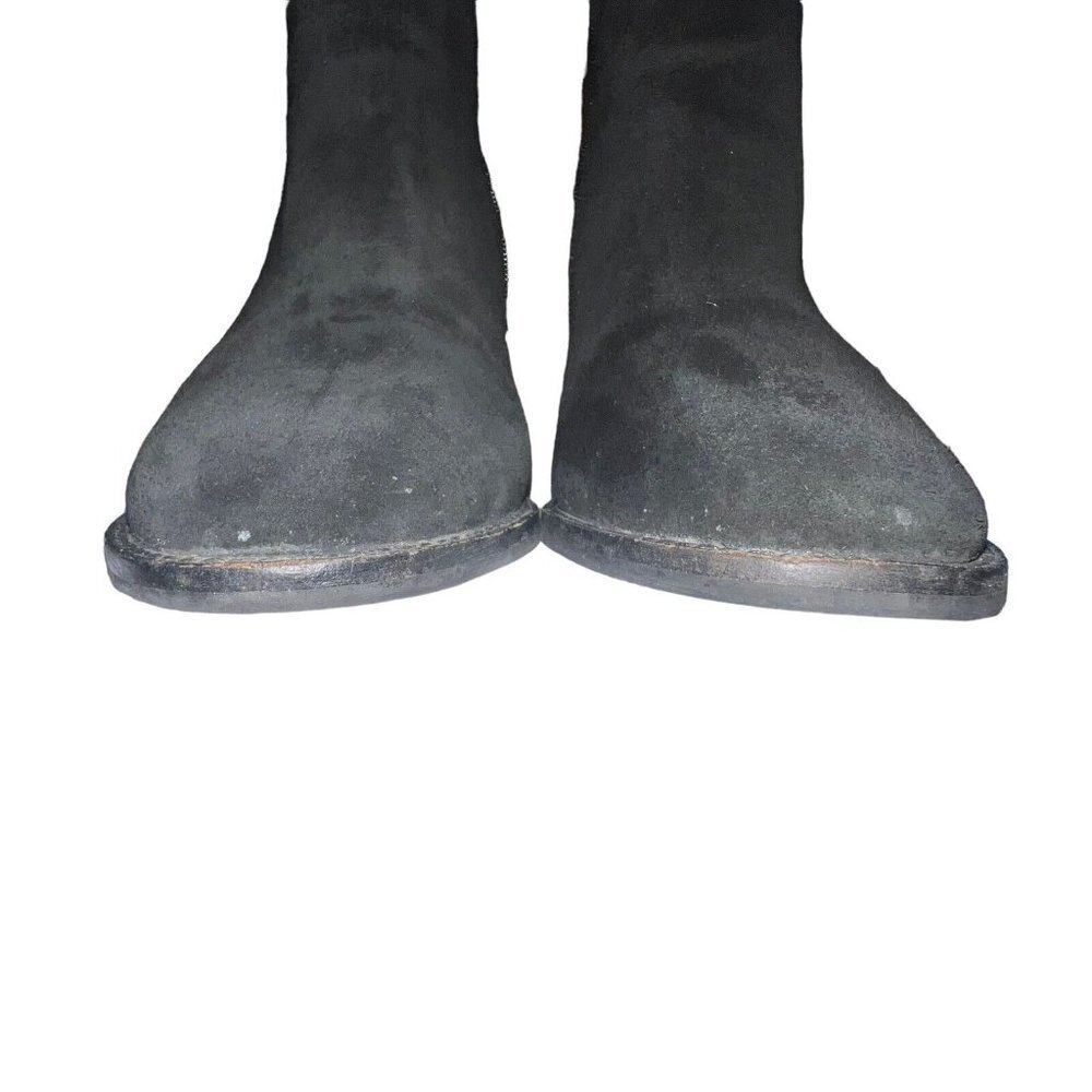 Blondo Sabina Black Suede Leather Waterproof Ankle‎ Booties Boots Size 10 Women - Picture 4 of 12